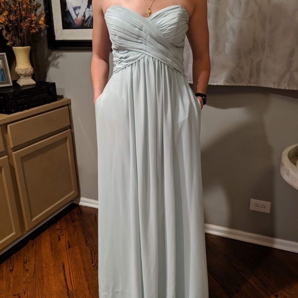 BABY blue prom/bridesmaid/formal dress